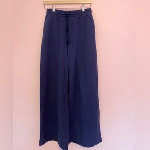 Zara long sweatpants dark blue
